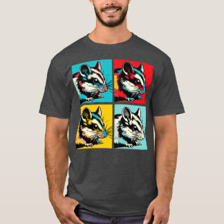 Camiseta El arte del arroz frito africano aburrido