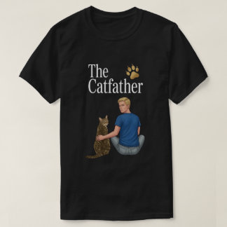 Camiseta El arte del dueño de gato atigrado El Catfather