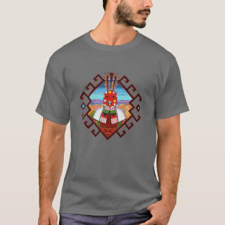 Camiseta El arte del hombre esqueleto de Tony Hillerman