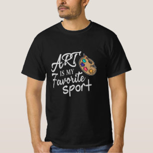 Camiseta El Arte Es Mi Deporte Favorito