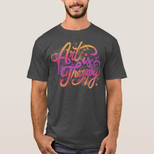 Camiseta El arte es terapia de Tobe Fonseca