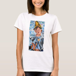 Camiseta El arte geométrico del payaso melancólico