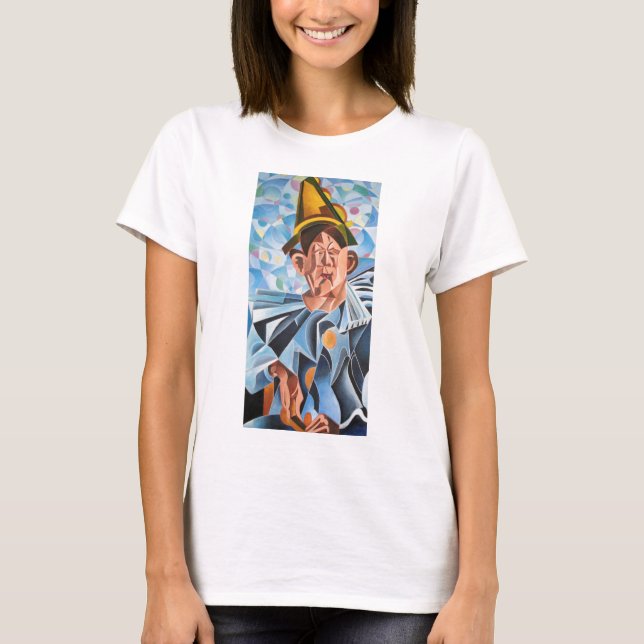 Camiseta El arte geométrico del payaso melancólico (Anverso)