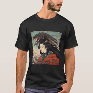 Camiseta El arte japonés vintage florece en cerezo Japón Wo