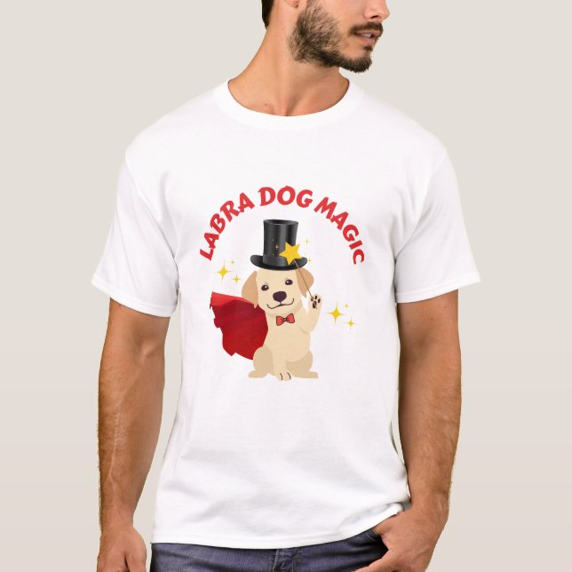 Camiseta El arte mago de la cachorra (Anverso)
