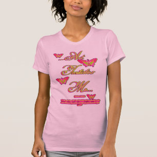 Camiseta El arte me imita - Rubor dorado