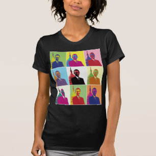 Camiseta El arte pop del presidente Obama