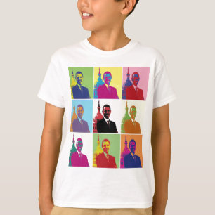 Camiseta El arte pop del presidente Obama