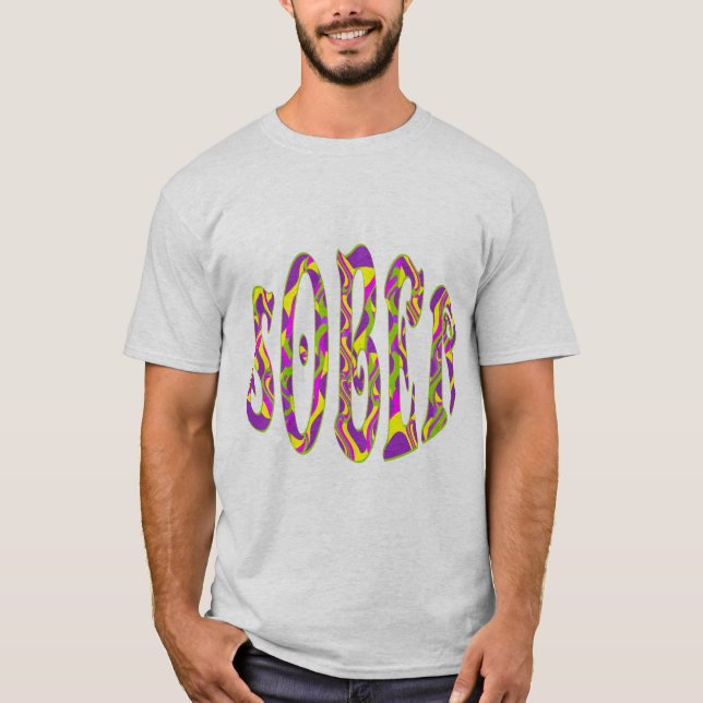 Camiseta El arte psicodélico de SOBER Retro 60 (Anverso)