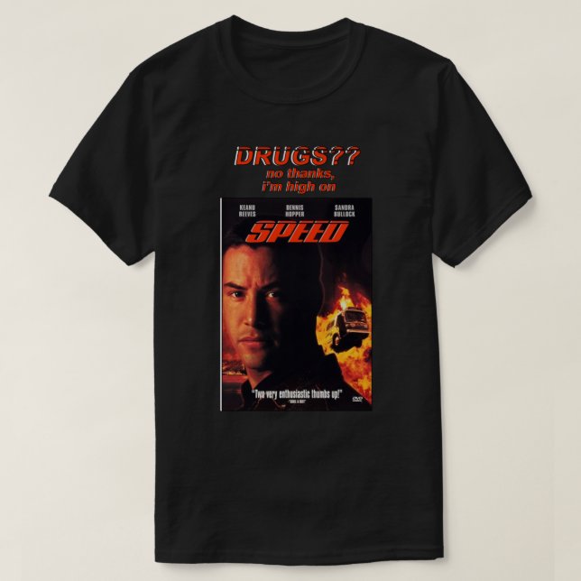 Camiseta El arte secreto de Keanu redada en regalo para el  (Diseño del anverso)