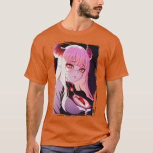 Camiseta El arte succubús de Demon lindo con problemas