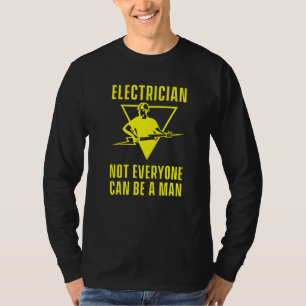 Camiseta El artesano eléctrico Lineworker Lineman de alto v