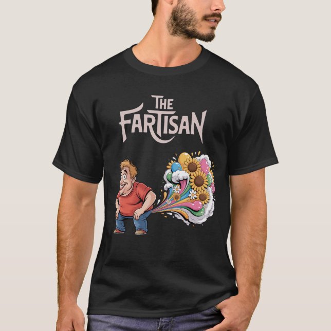Camiseta El artesano - Farting Flowers & Balloons Tee (Anverso)
