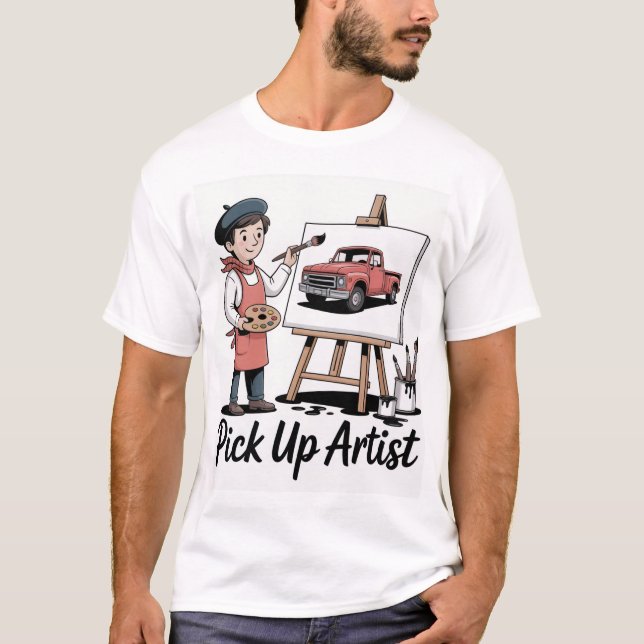 Camiseta El artista de recogida - Clase maestra (Anverso)