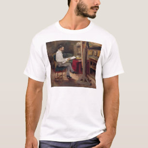 Camiseta El artista Morot en su estudio, c.1874