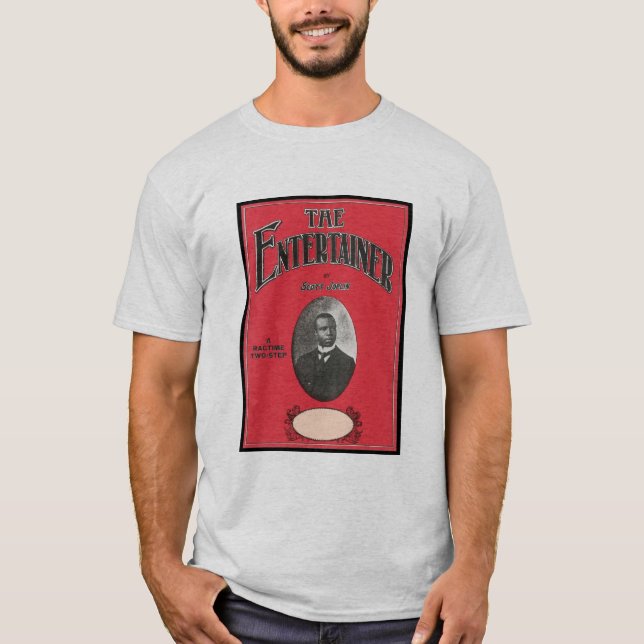 Camiseta El artista Scott Joplin Vintage Songbook Cove (Anverso)