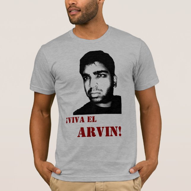Camiseta ¡EL Arvin de Viva! (Anverso)