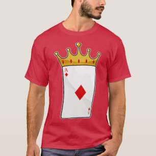 Camiseta El As de Diamantes con la Corona Rey