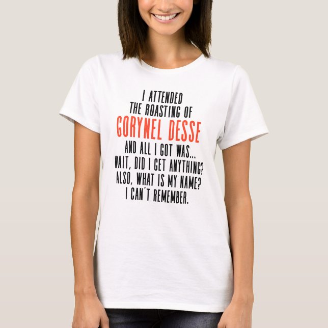 Camiseta El asado de la profundidad de Gorynel (Anverso)