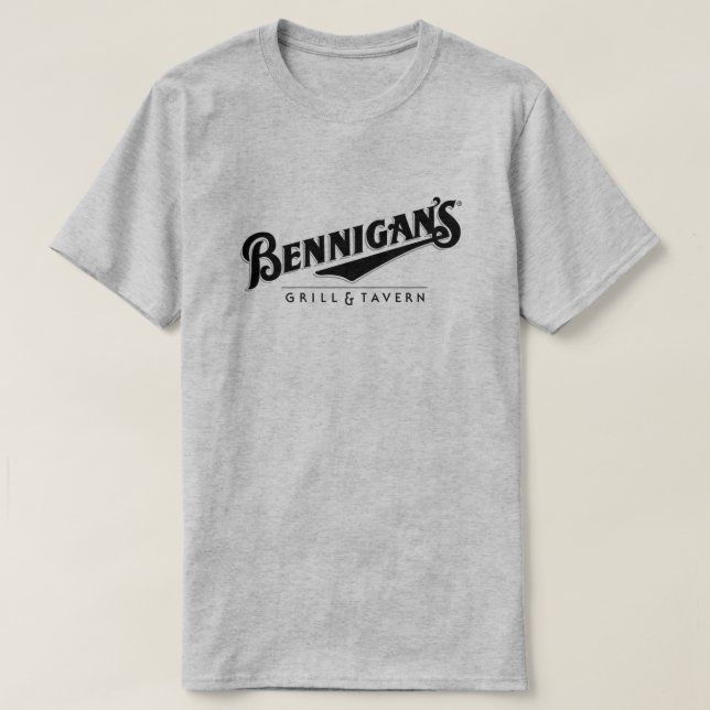Camiseta El asador y taberna de Bennigan (Diseño del anverso)