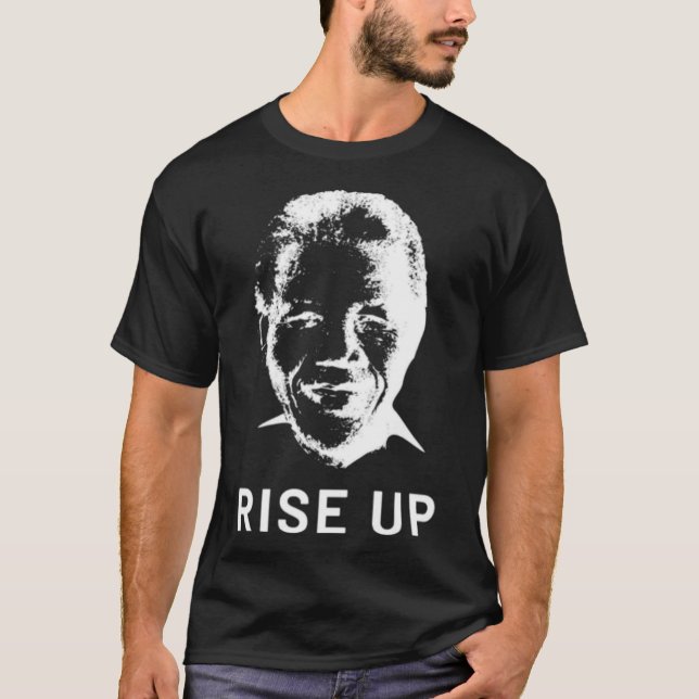 Camiseta El ascenso de Nelson Mandela (Anverso)