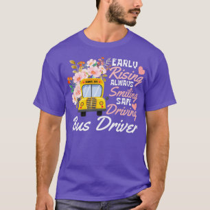 Camiseta El ascenso temprano siempre sonriente conducción s