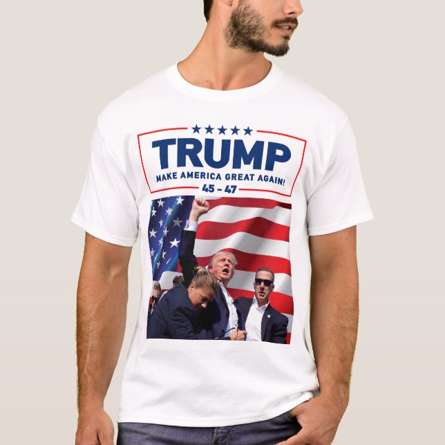 Camiseta El asesinato de Donald Trump vuelve a hacer grande (Anverso)