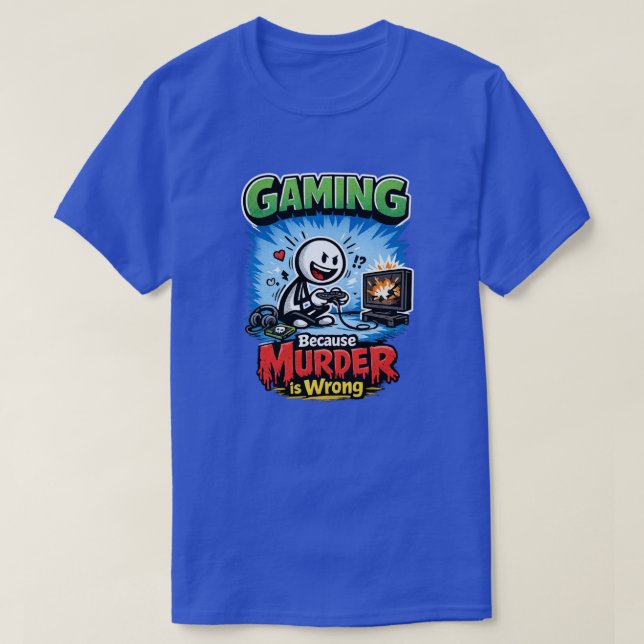 Camiseta El Asesinato Es Incorrecto 2 (Diseño del anverso)