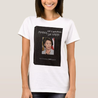 Camiseta El asesinato Pelosi escribió