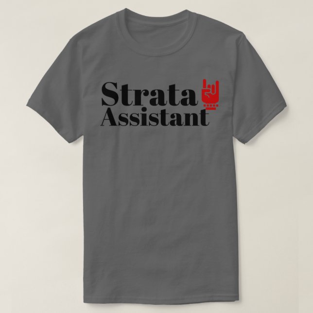 Camiseta El asistente de estratos (Diseño del anverso)
