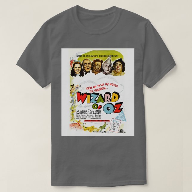 Camiseta El asistente de Oz (Diseño del anverso)
