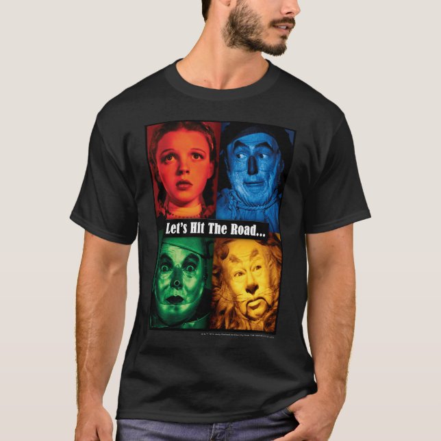 Camiseta El Asistente De Oz™ | Atrapemos el camino (Anverso)