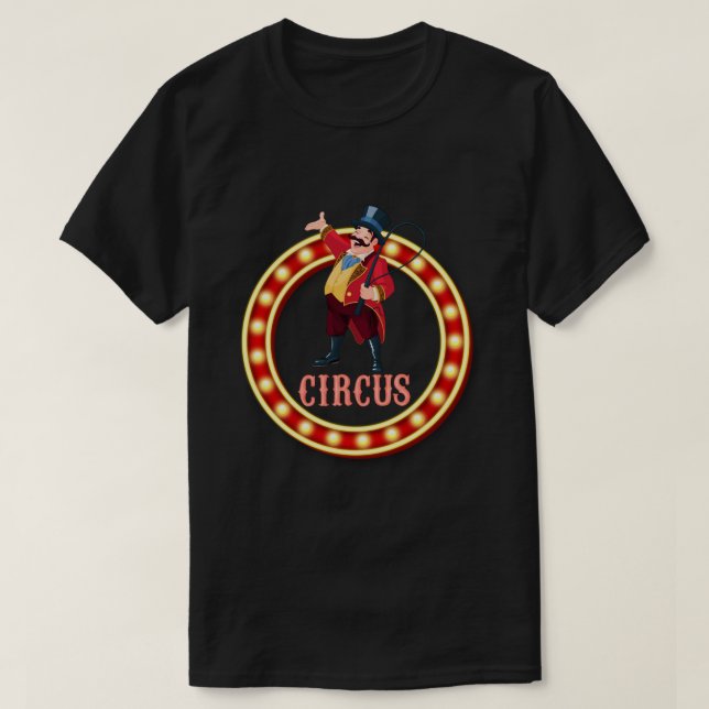 Camiseta El asombroso circo digital (Diseño del anverso)