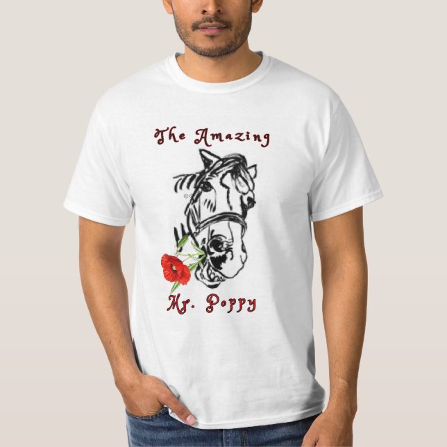 Camiseta El asombroso Sr. Poppy (Anverso)