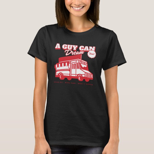 Camiseta El Aspirante Chef De Food Truck, Que Se Encarga De (Anverso)