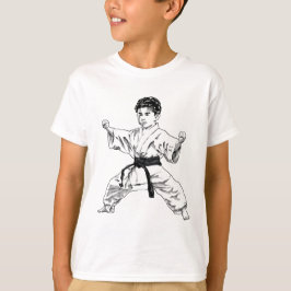 Camiseta El asterio de Stance del niño Karate