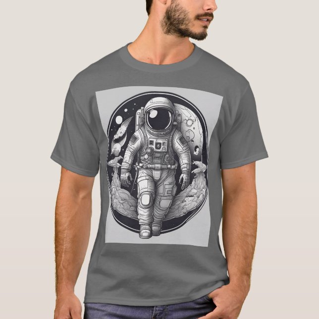 Camiseta El astronauta (Anverso)