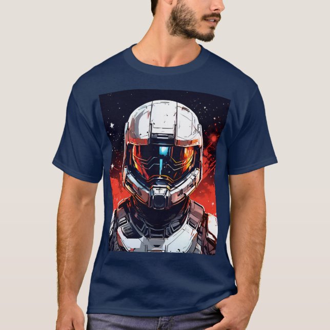 Camiseta El astronauta (Anverso)