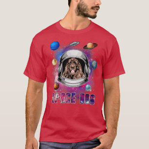 Camiseta El astronauta Cocker Spaniel Dog En El Espacio Gal