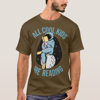 Camiseta El astronauta de BookLover lee Bookworm
