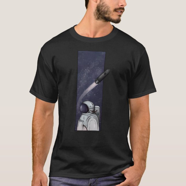 Camiseta El astronauta de la fusión (Anverso)