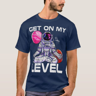Camiseta El Astronauta De Yoga Meditate A Mi Nivel