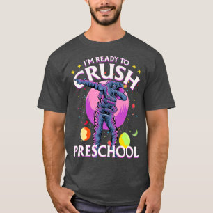 Camiseta El astronauta del Dabbing preescolar de vuelta a l