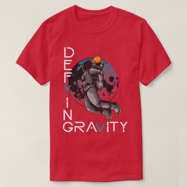 Camiseta El astronauta Dunks Baloncesto en el espacio desaf (Diseño del anverso)