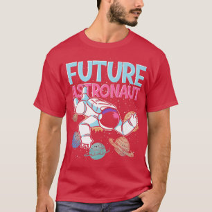 Camiseta El astronauta espacial Space Science Galay planea 