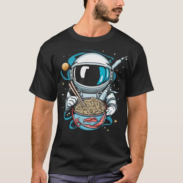 Camiseta El astronauta hambriento (Anverso)