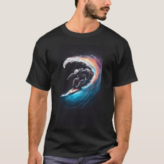 Camiseta El astronauta juega