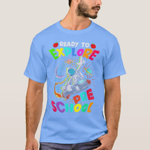 Camiseta El astronauta vuelve a la escuela listo para super