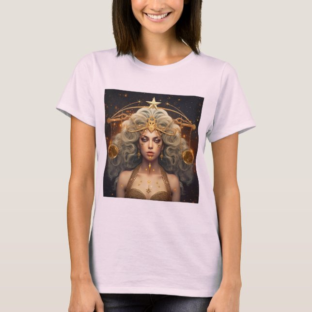 Camiseta El asunto del amor en Libra (Anverso)