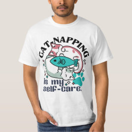 Camiseta El Ataque Al Gato Es Mi Autocuidado: Gatos Cuestos